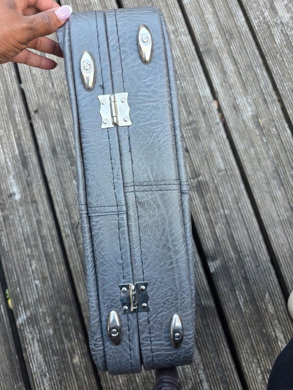 Vintage Leather overnight travel bag.