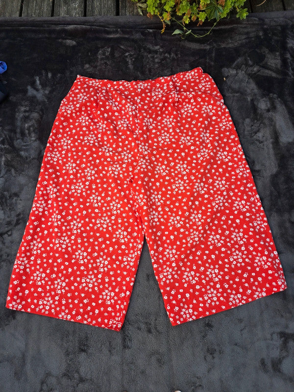 New Look plus size floral trousers