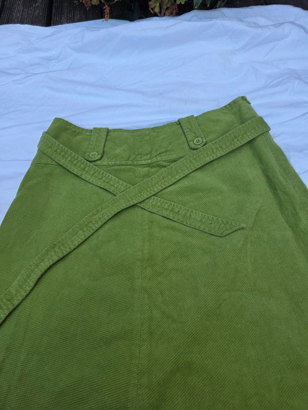 MNG corduroy skirt