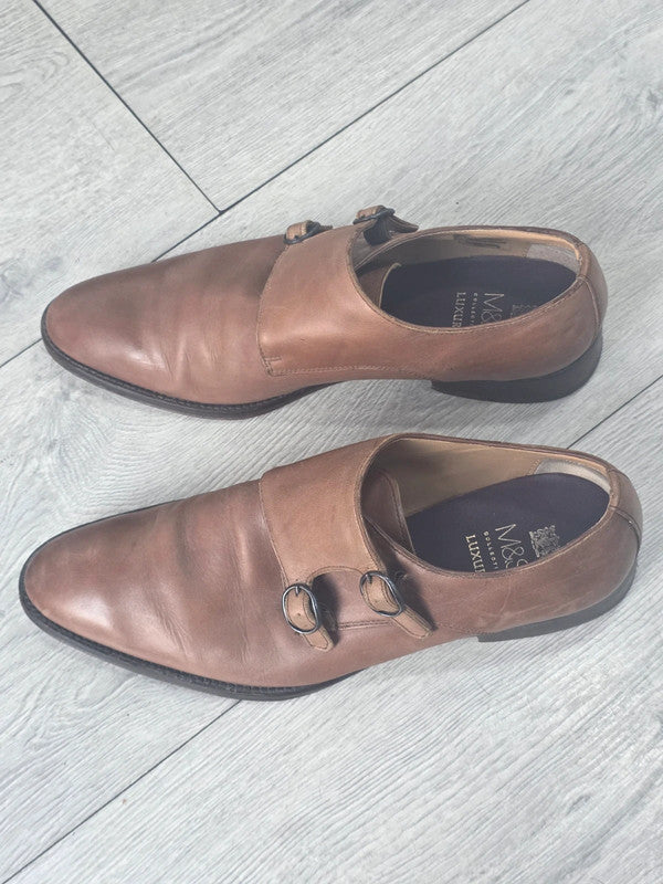 Mark's & Spencer leather men's dress shoes size 9.5