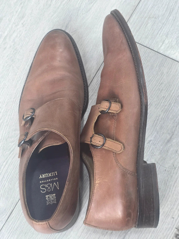 Mark's & Spencer leather men's dress shoes size 9.5