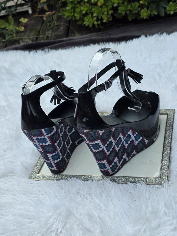 Melissa platform wedge sandals size 8.5