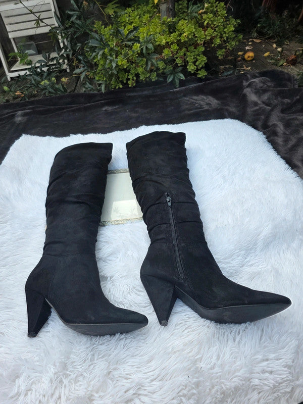 Primark knee high boots size 8