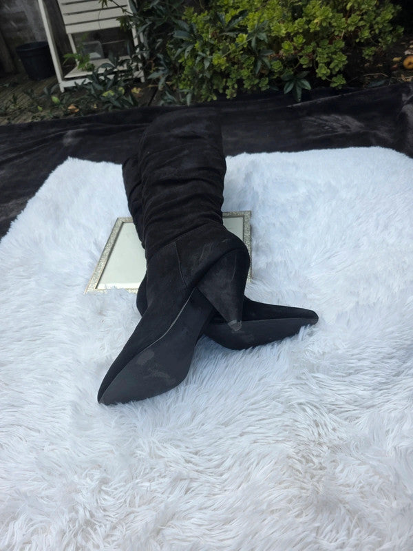 Primark knee high boots size 8
