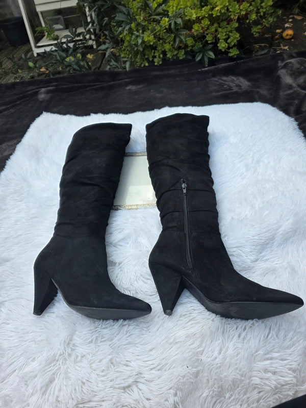 Primark knee high boots size 8