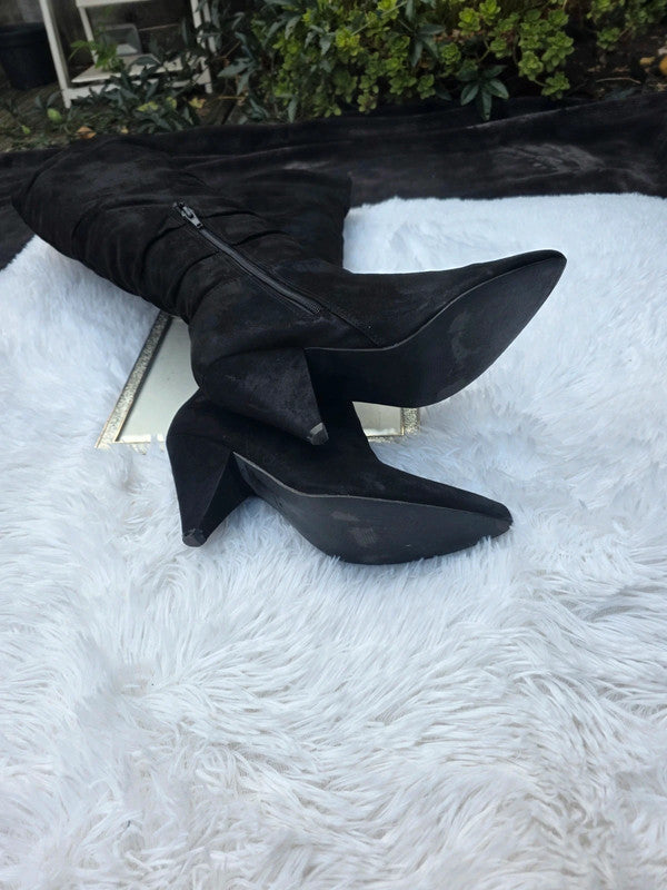 Primark knee high boots size 8