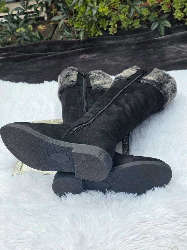 Dorothy Perkins knee high boots size 5