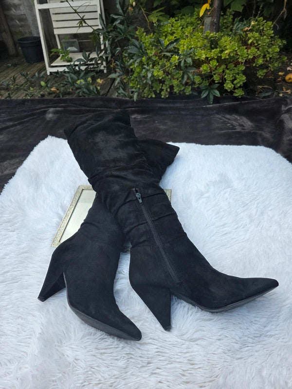 Primark knee high boots size 8