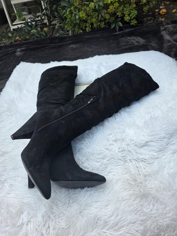 Primark knee high boots size 8