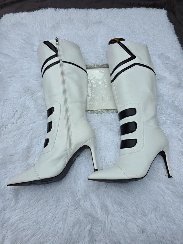 A PLT knee high boots size 8