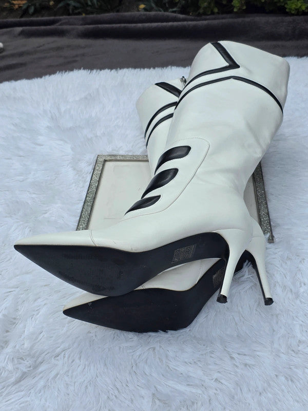 A PLT knee high boots size 8