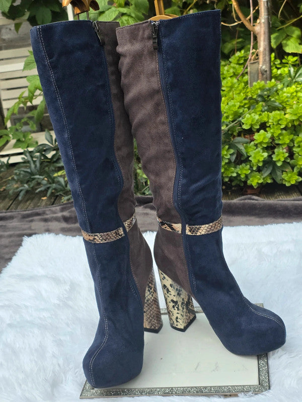 Sinly knee-high boots size 8