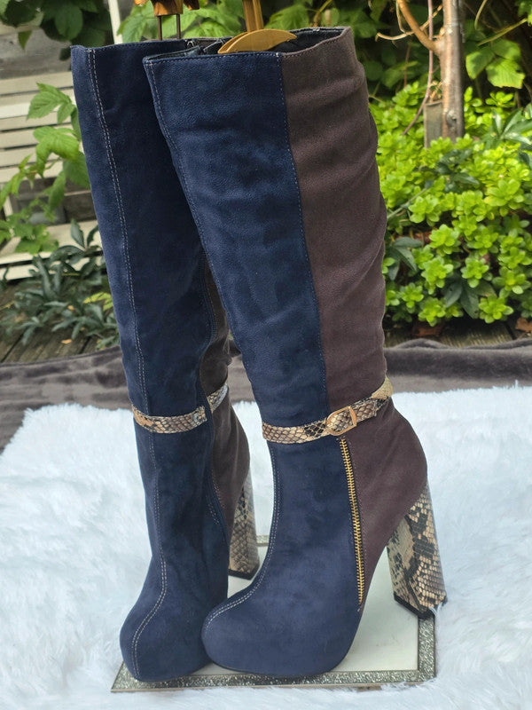 Sinly knee-high boots size 8