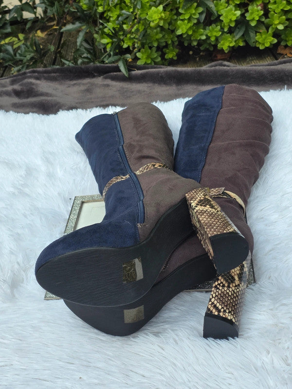 Sinly knee-high boots size 8