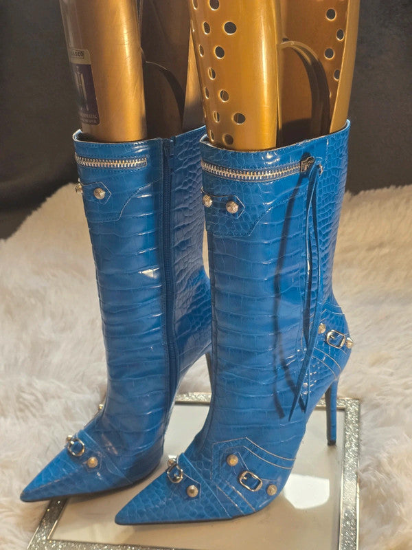 Public Desire ankle stilleto heel boots size 7