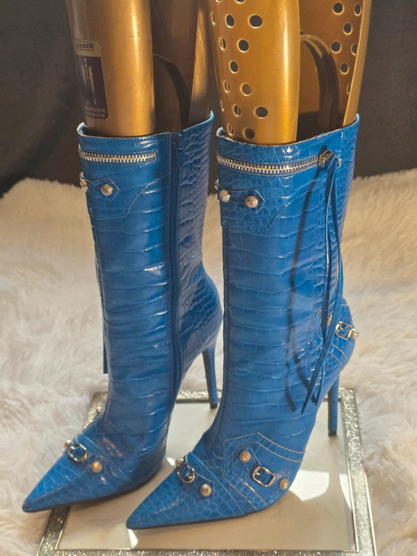 Public Desire ankle stilleto heel boots size 7