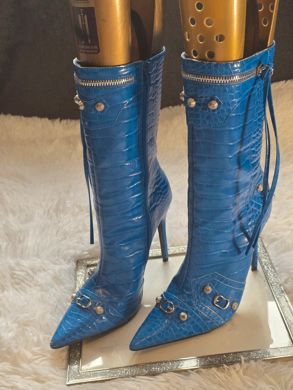 Public Desire ankle stilleto heel boots size 7