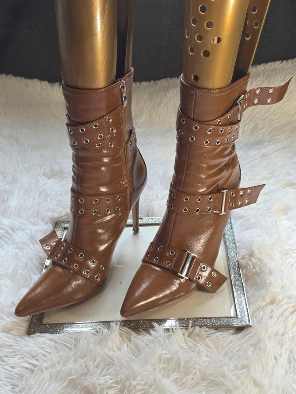 Lemonade ankle stilleto heel boots size 9.5