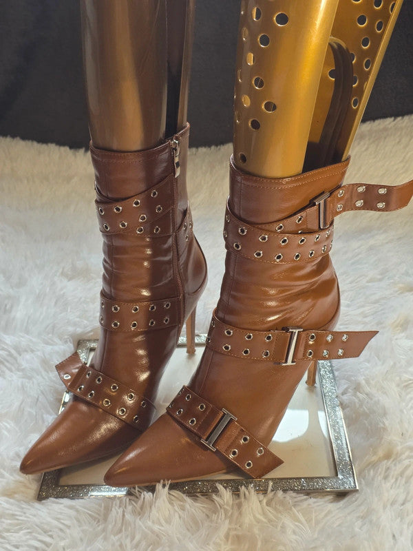 Lemonade ankle stilleto heel boots size 9.5