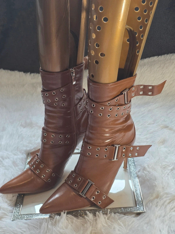 Lemonade ankle stilleto heel boots size 9.5