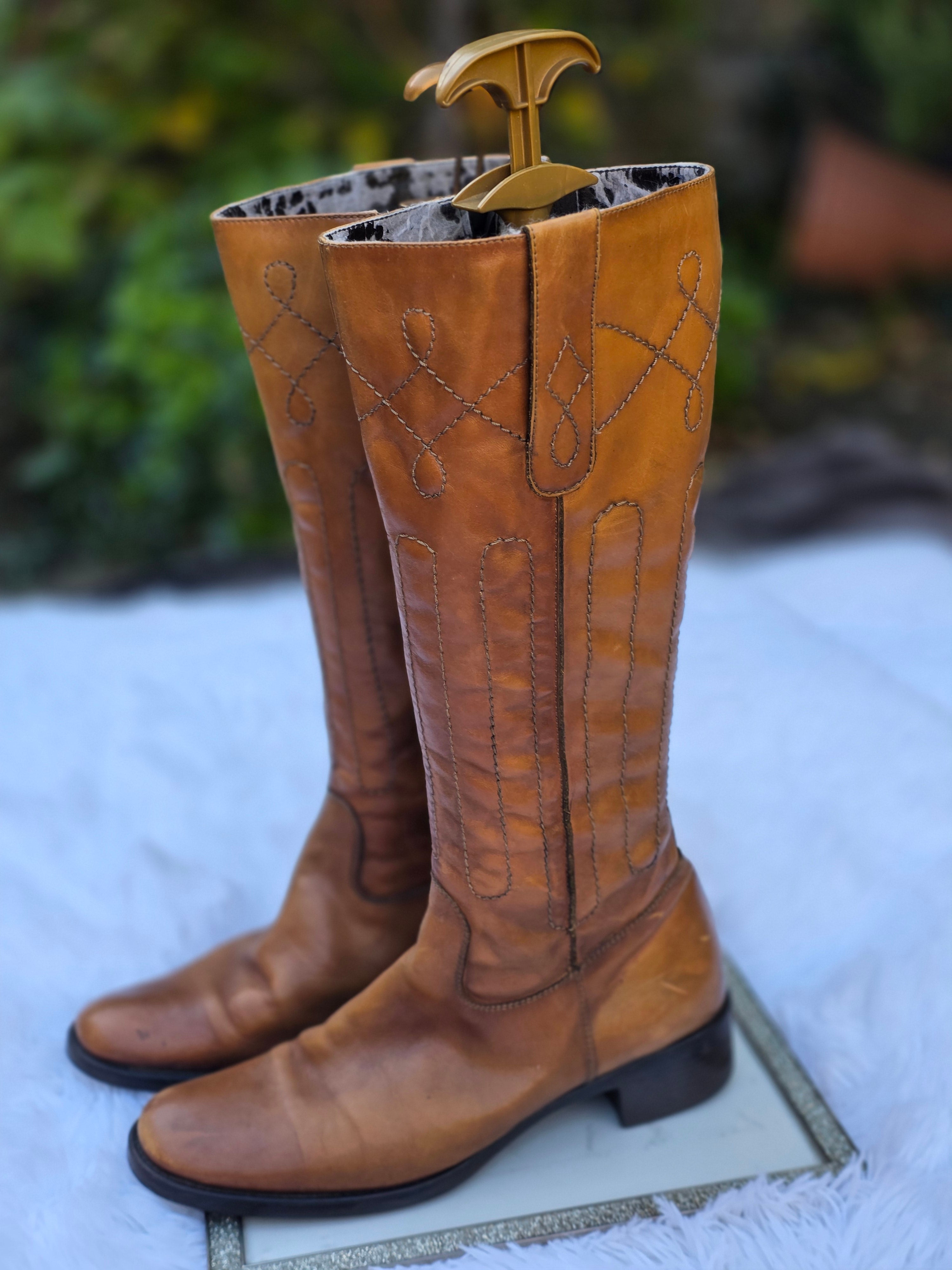 A Principles Knee-High leather boots size 6.5