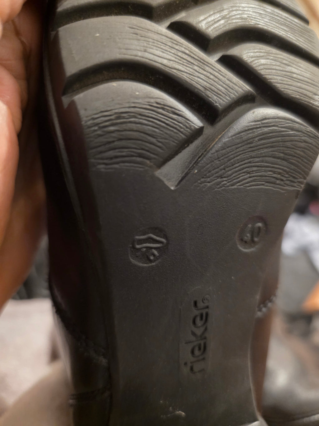 A Rieker Leather Knee-High Boots size 6.5