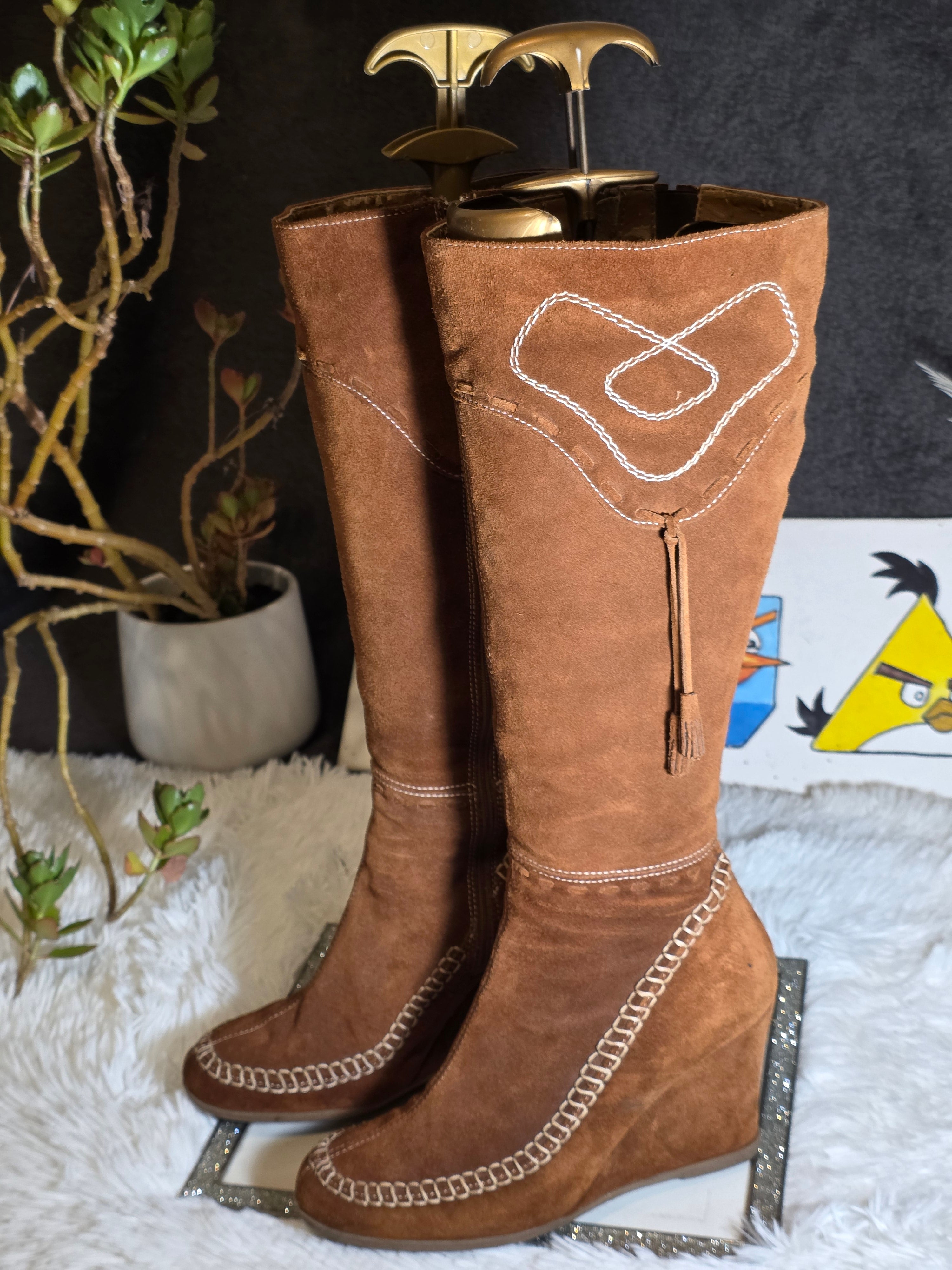 A Next suede boots size 4