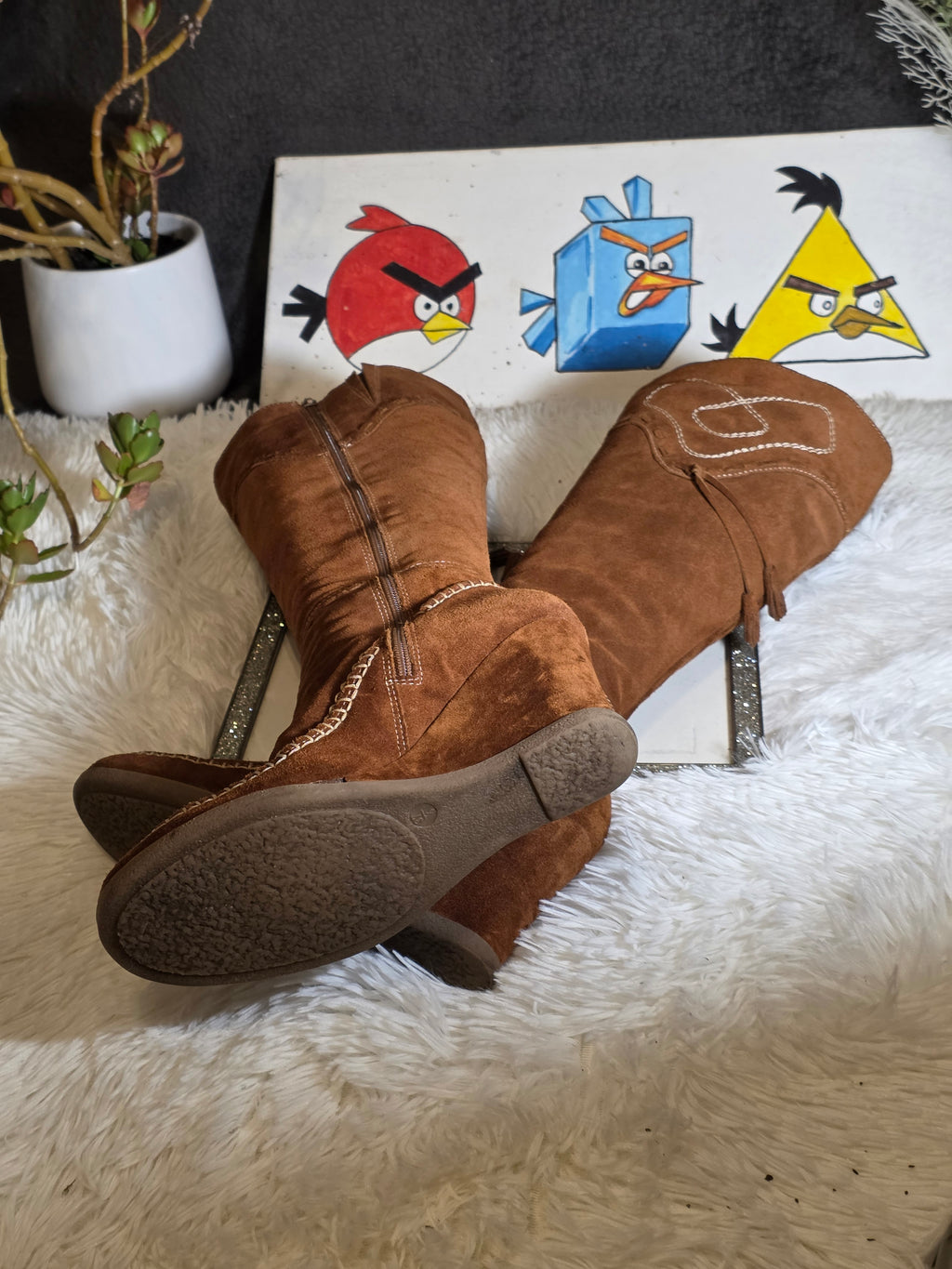 A Next suede boots size 4