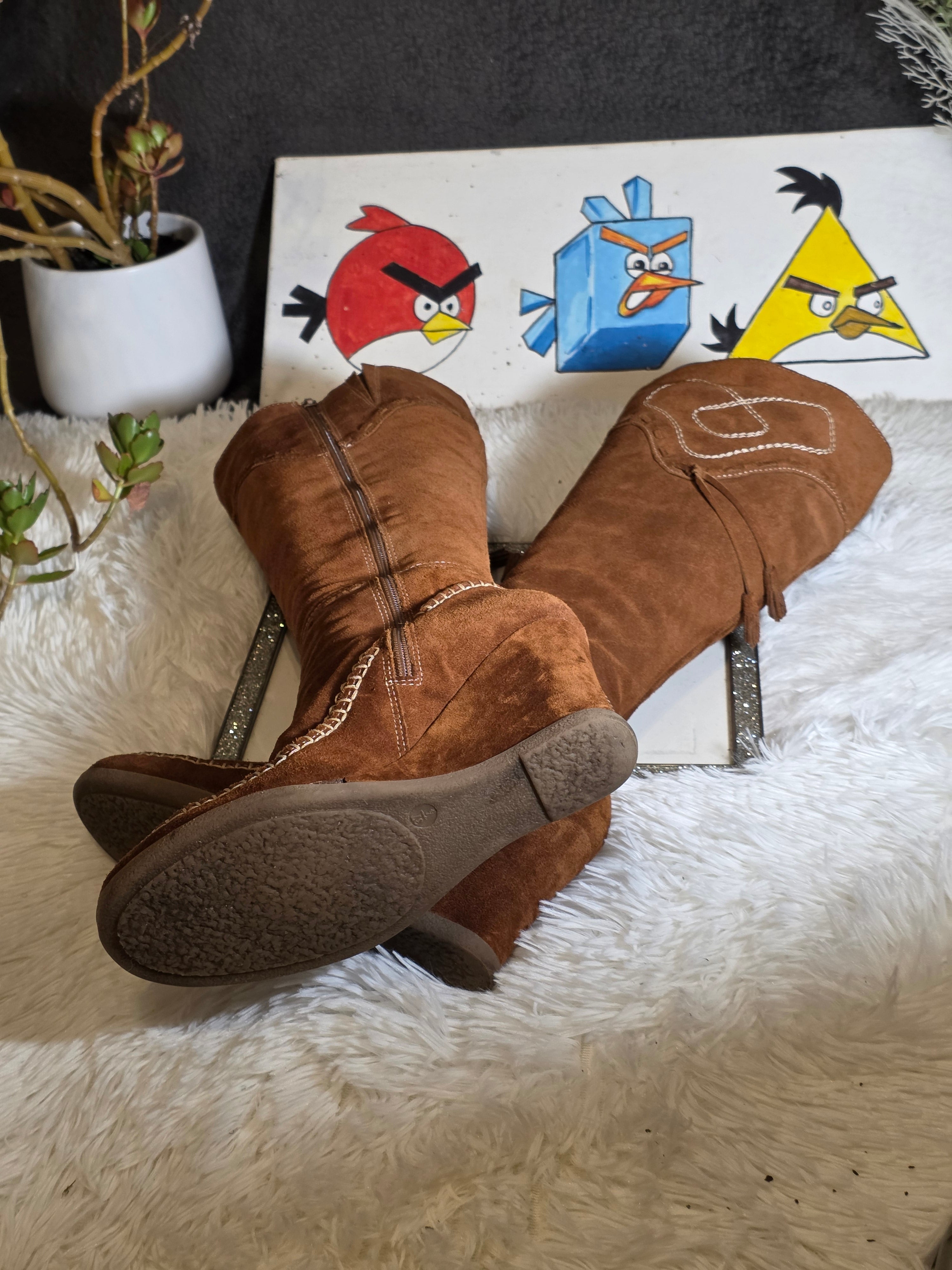 A Next suede boots size 4