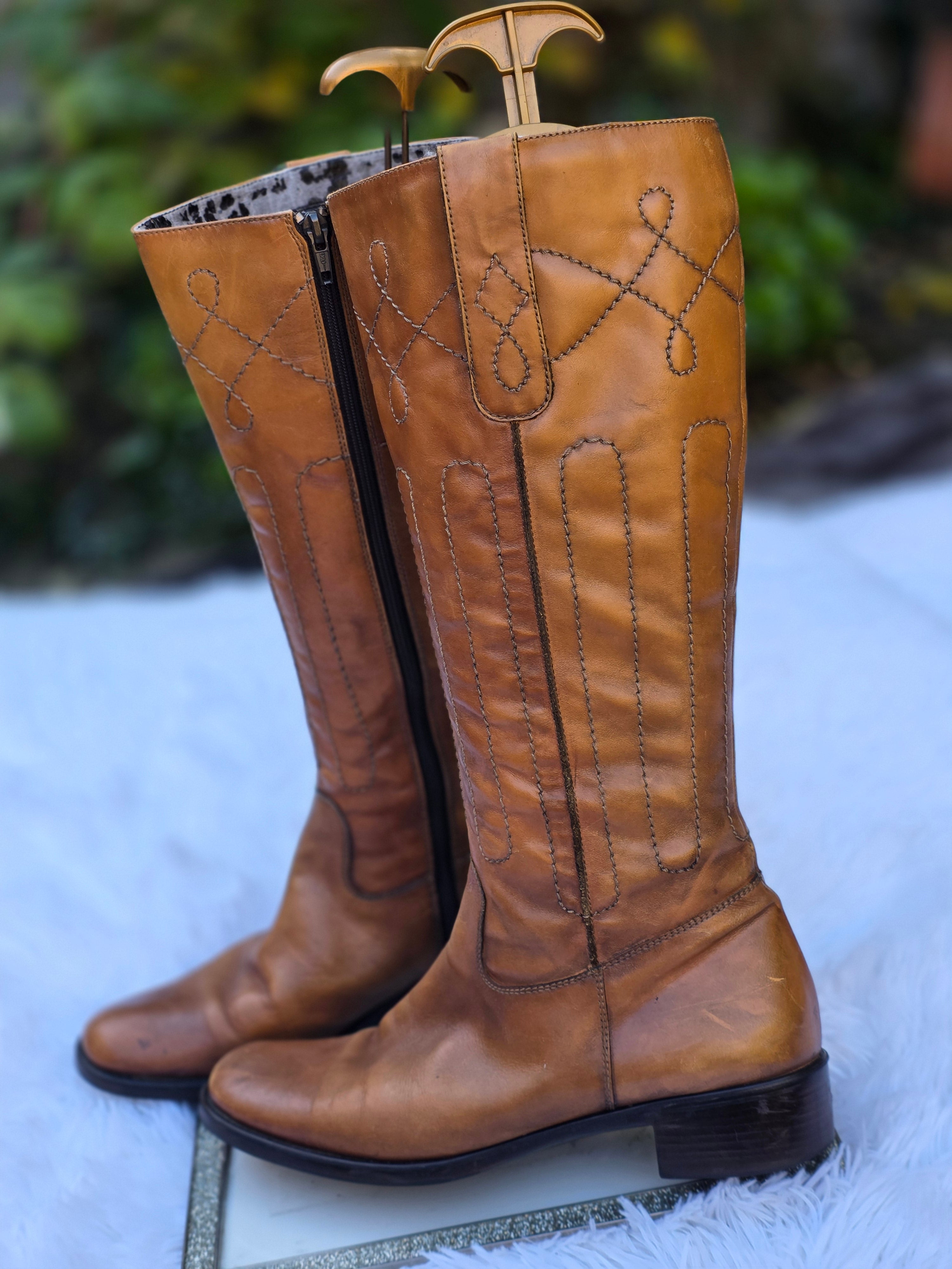 A Principles Knee-High leather boots size 6.5