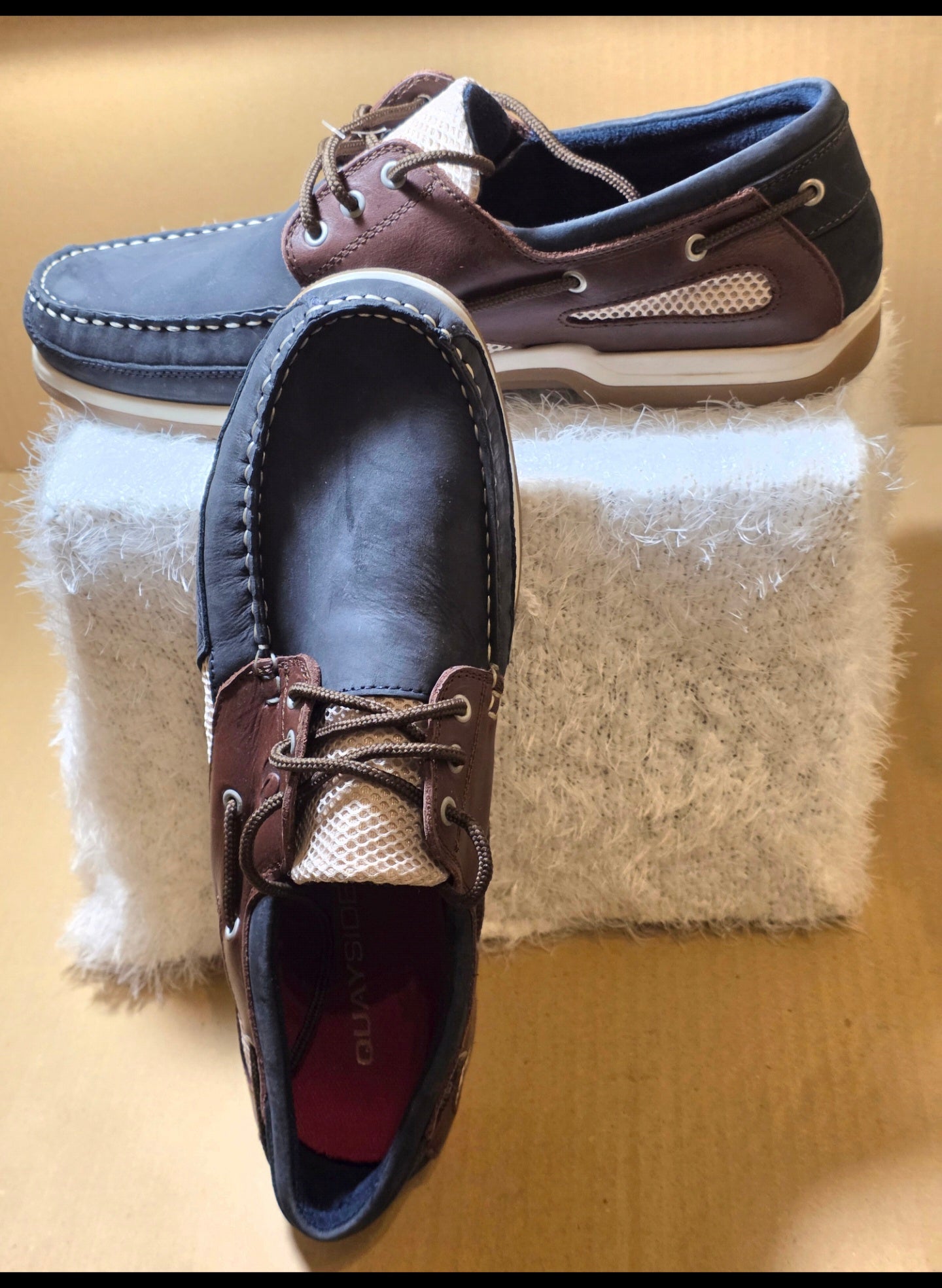 A Quayside Mens Shoes, uk size 12, new never worn