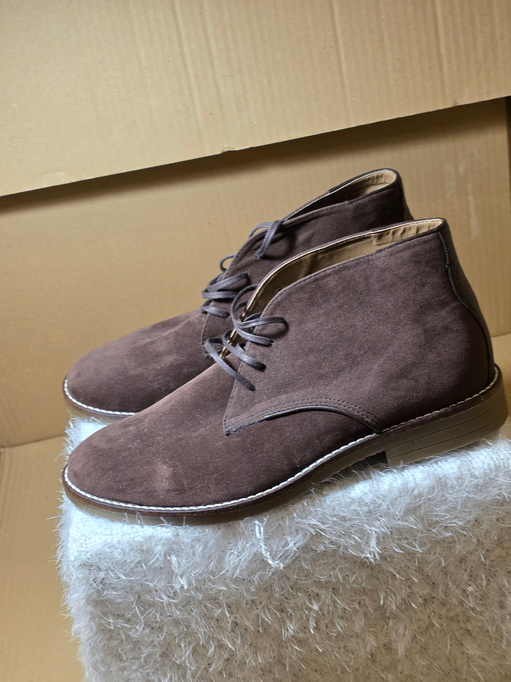 A Burton Suede Desert Suede Boots, uk size 9, new never worn.