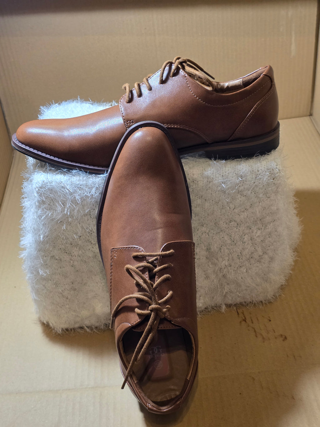 A Georgio Mens Formal Shoes, uk size 10.5, new never worn.