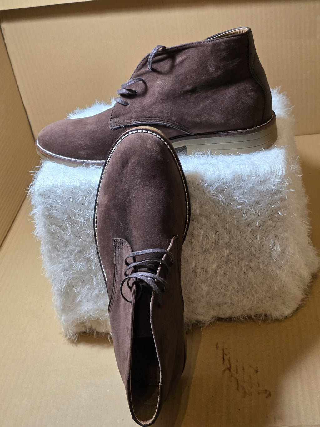 A Burton Suede Desert Suede Boots, uk size 9, new never worn.