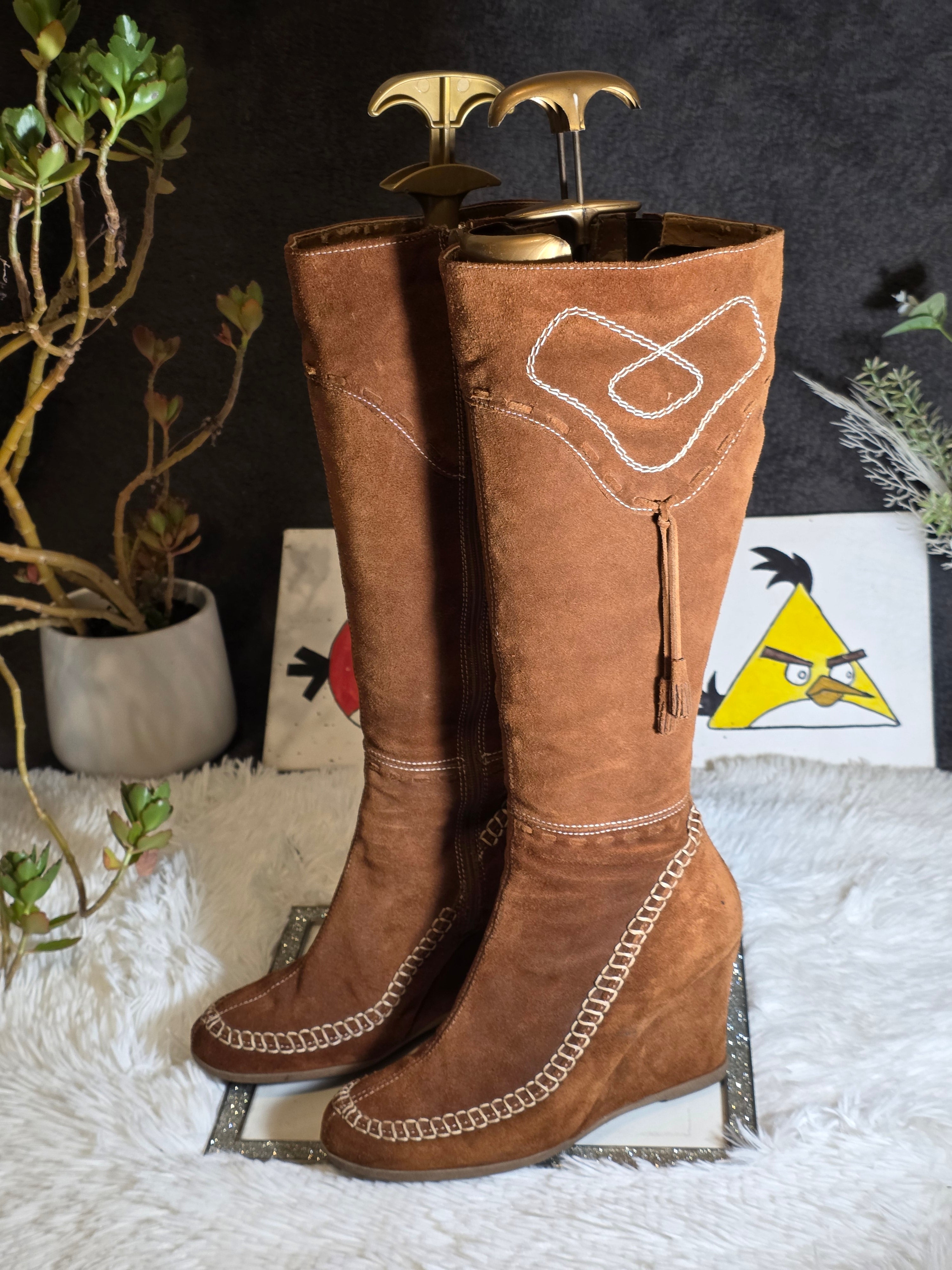 A Next suede boots size 4